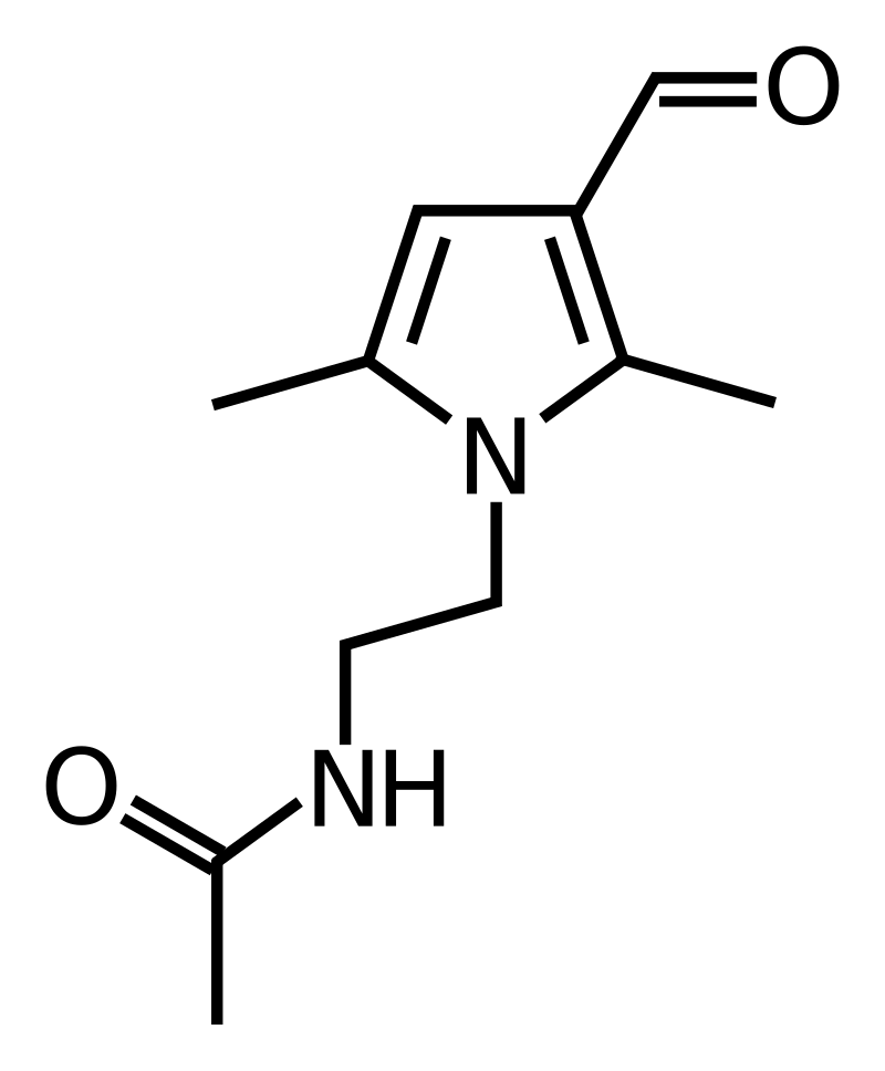 Aloracetam molecular structure