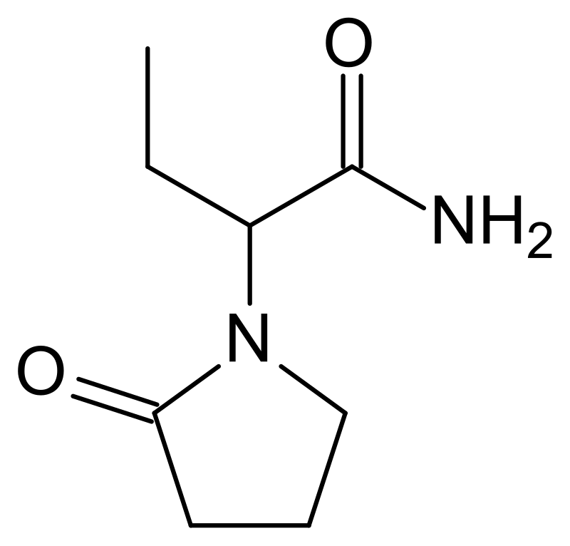 Etiracetam molecular structure