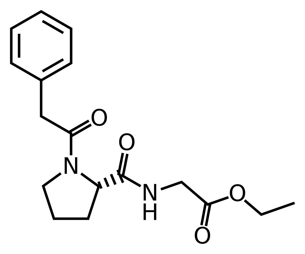 Noopept molecular structure