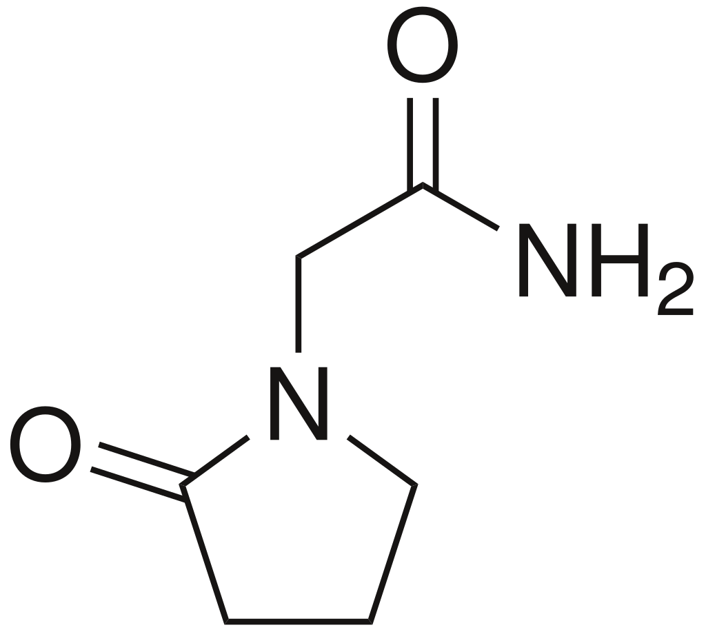 Piracetam molecular structure